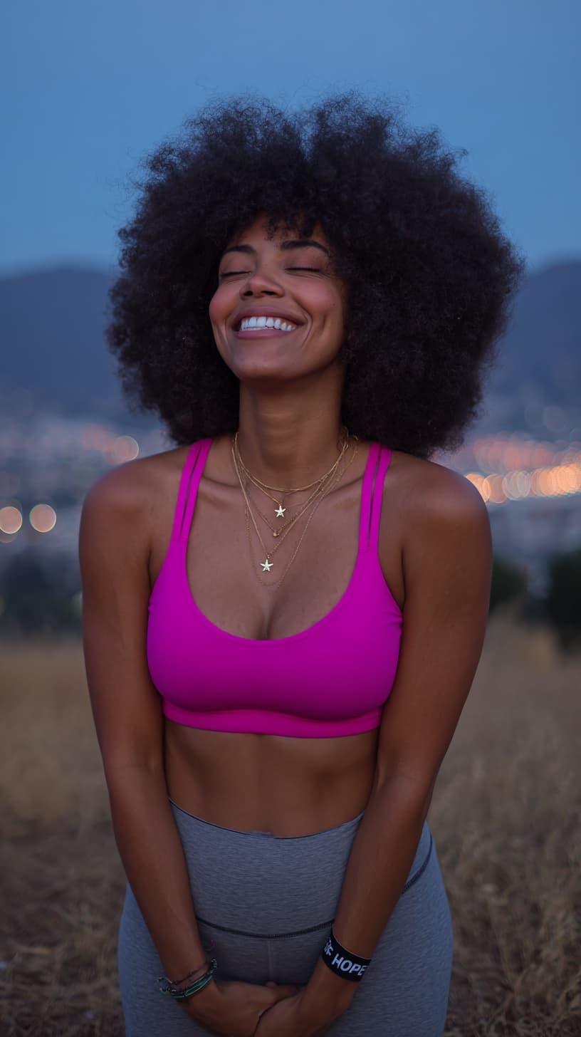 Fitness lifestyle moment